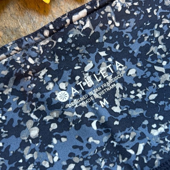 Athleta Sandstone Salutation 7/8 Tight in Navy (M) - Picture 10 of 13